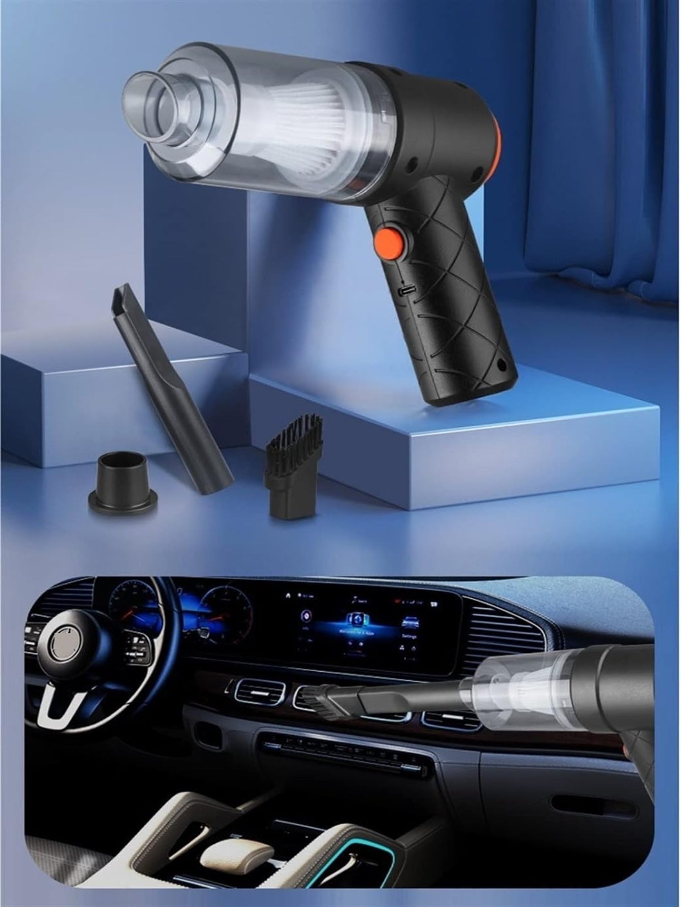 Aspiradora Portátil para Auto